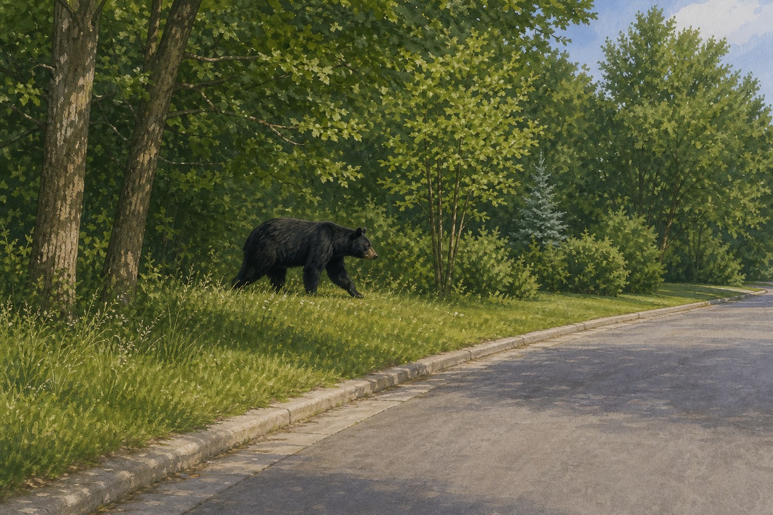 Bear spotted in St. Michael area