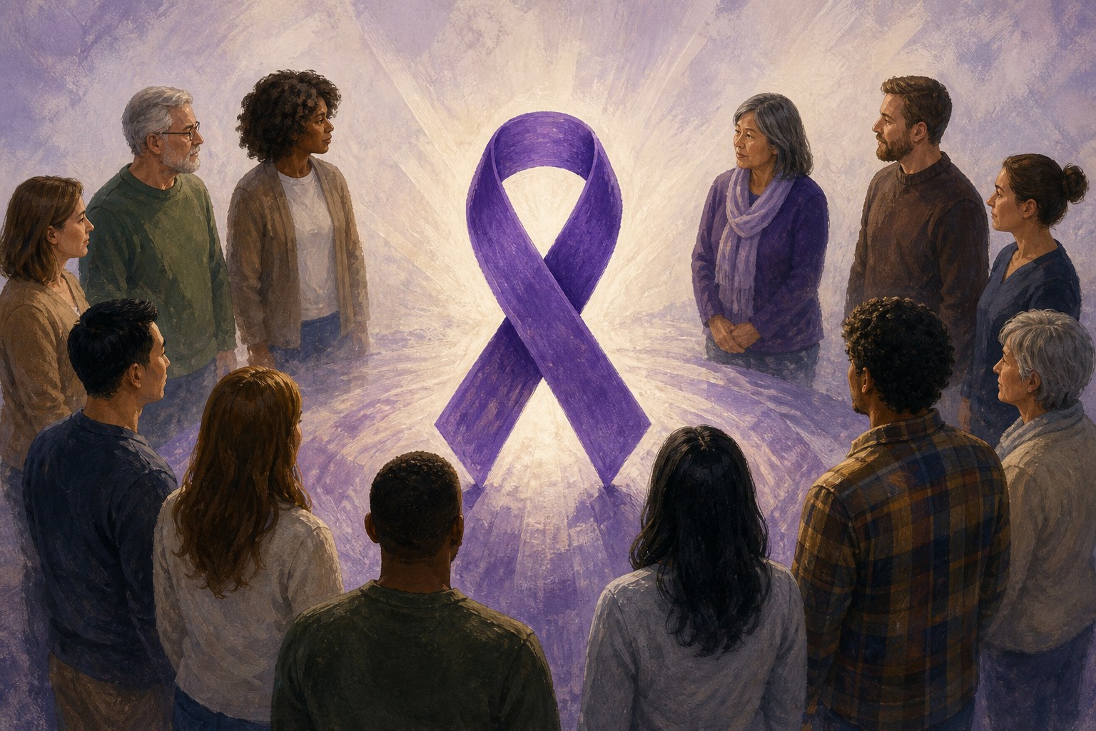 Maria’s Voice, partners received Purple Ribbon Awards
